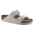 Birkenstock Arizona Soft Footbed Suede Unisex Sandals  1024554 Antique White