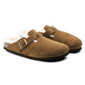 Birkenstock Boston Shearling Suede Leather  1001140  Mink