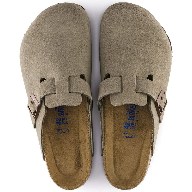 Birkenstock Men's Boston Casual Slides 560771 Taupe EU 39