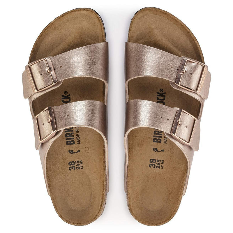 Birkenstock Women's Arizona Birko-Flor 1023960 Copper EU 39