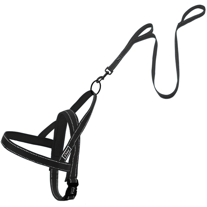 Black No Pull Reflective Harness - Dogs and Horses