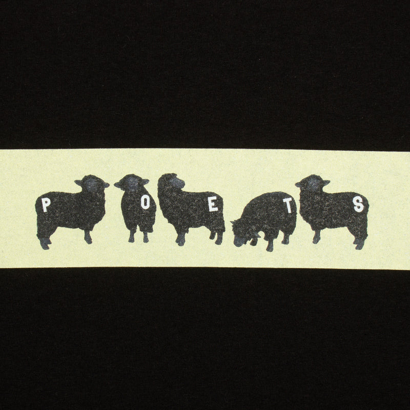 Poets | Blacksheep T-Shirt Color : Black