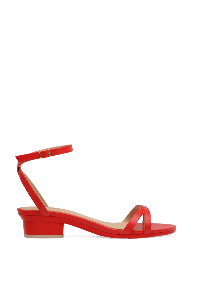 Block Heel Kit 1.5 Cherry Red