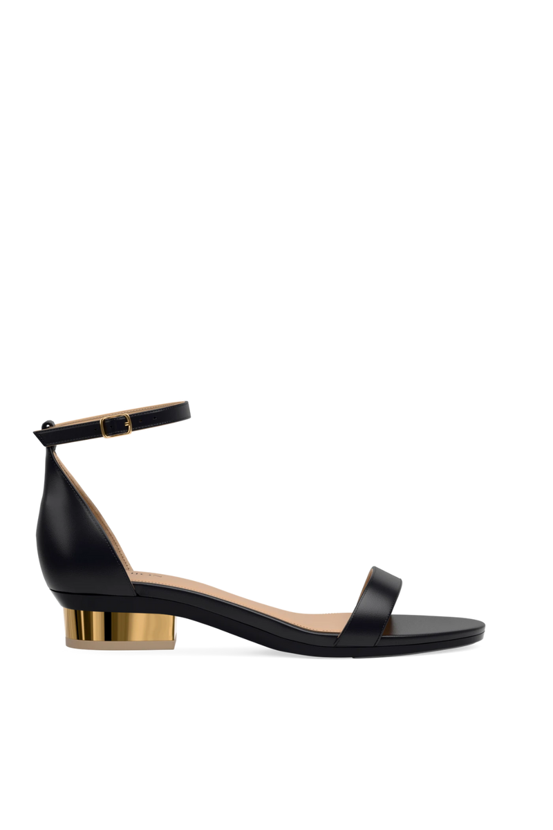 Block Heel Kit 1.5 Gold Metallic