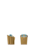 Block Heel Kit 3 Gold Metallic