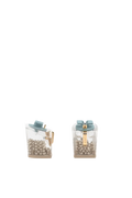 Block Heel Kit 3 Ivory Pearl Transparent