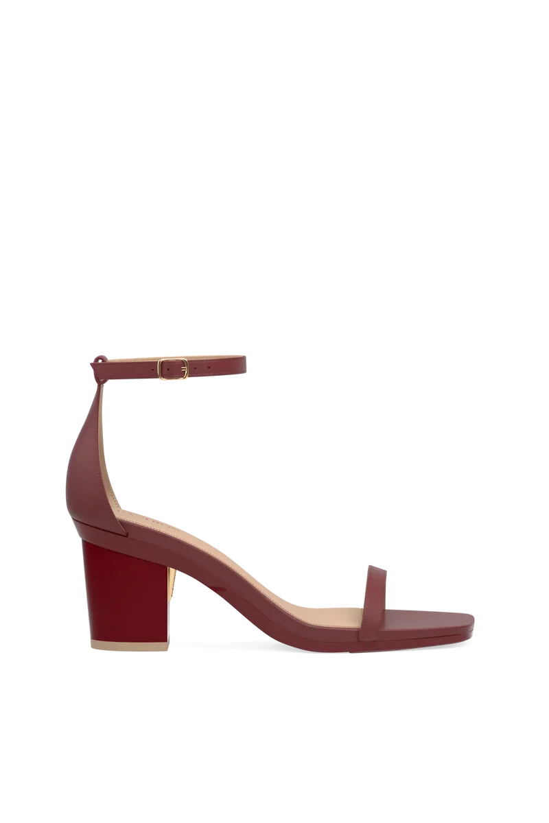 Block Heel Kit 3 Merlot