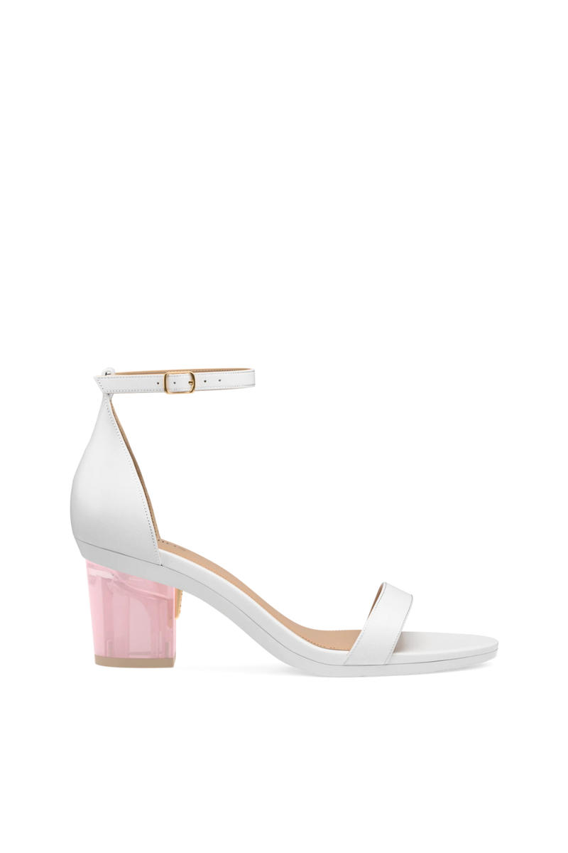 Block Heel Kit 3 Pink Tint Transparent