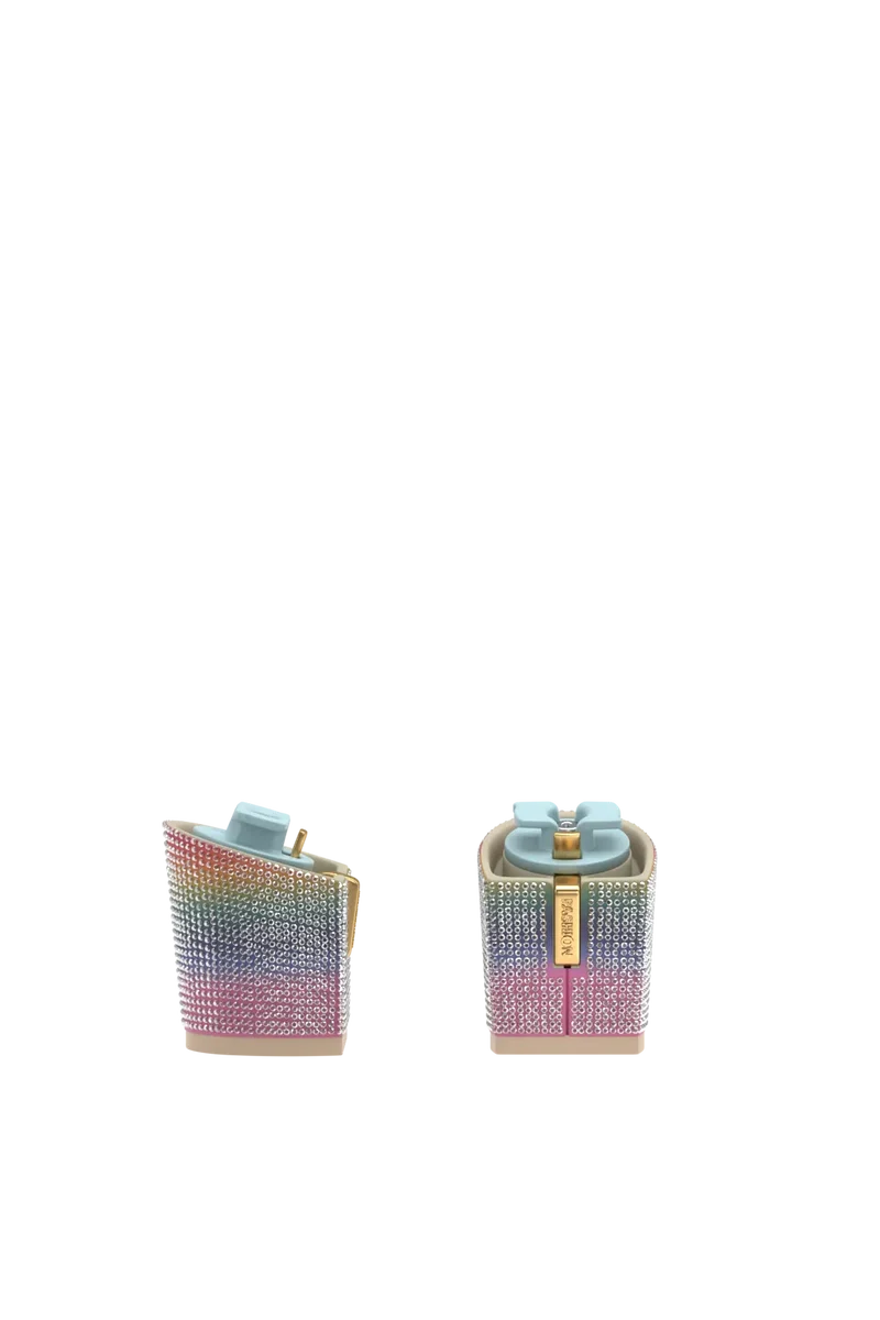 Block Heel Kit 3 Rainbow Rhinestone
