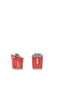Block Heel Kit 3 Red Tint Transparent