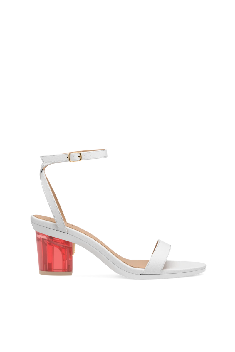 Block Heel Kit 3 Red Tint Transparent