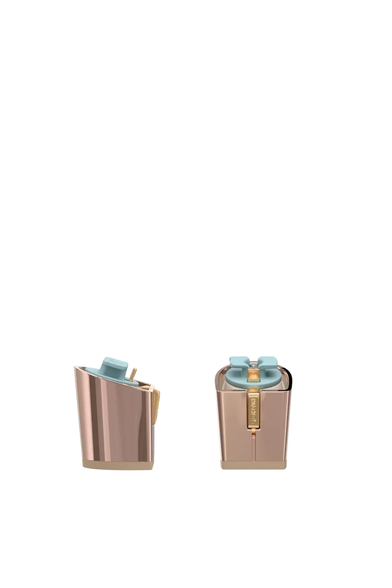 Block Heel Kit 3 Rose Gold Metallic