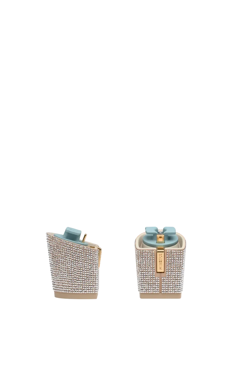 Block Heel Kit 3 Sand Rhinestone