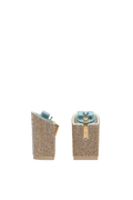 Block Heel Kit 4 Gold Rhinestone