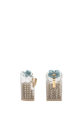 Block Heel Kit 4 Ivory Pearl Transparent