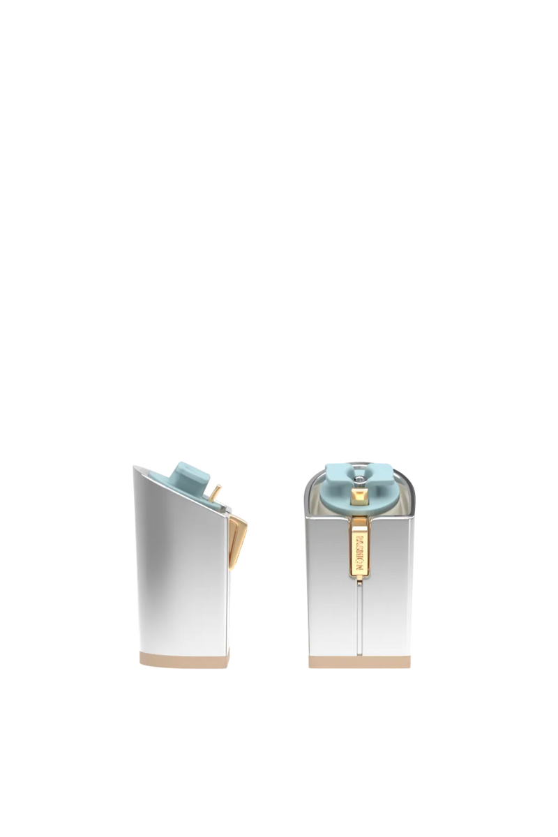 Block Heel Kit 4 Matte Silver
