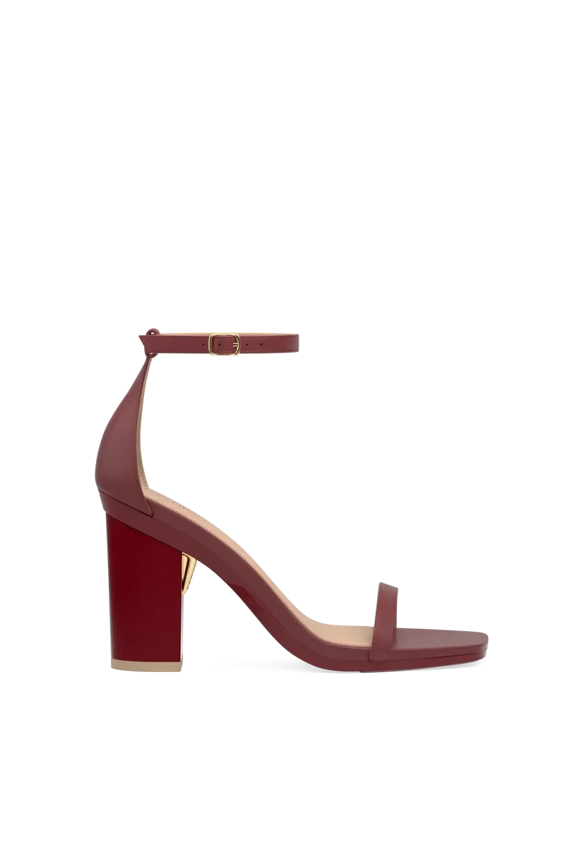 Block Heel Kit 4 Merlot