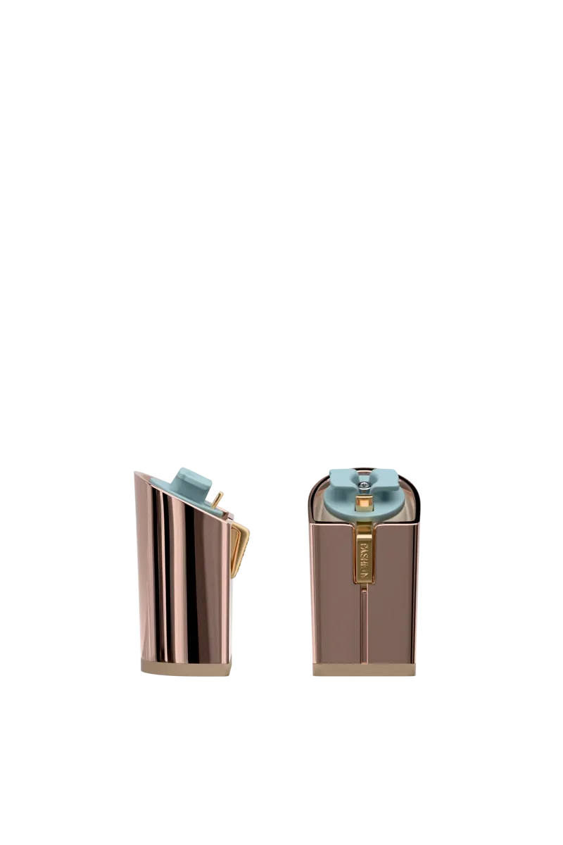 Block Heel Kit 4 Rose Gold Metallic