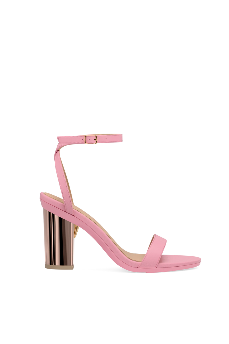 Block Heel Kit 4 Rose Gold Metallic