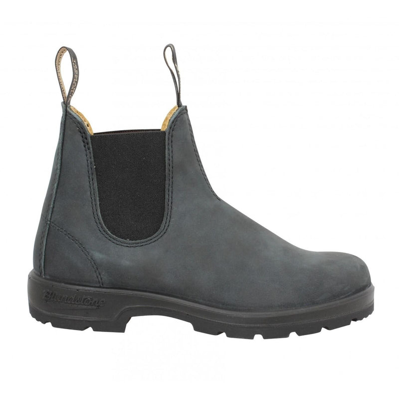 Blundstone 587 Men's Classic Chelsea Boots Rustic dark Gray/Black - AllSportsWearUSA