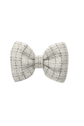Bone Tweed Bow