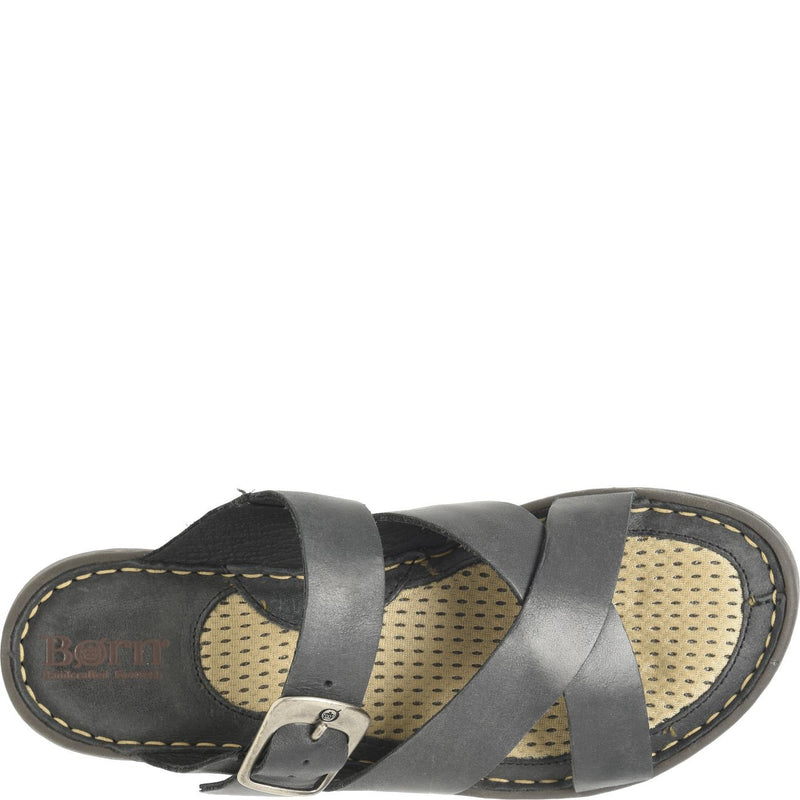 Born Salas Women's 10 Black Sandal Medium BR0072803