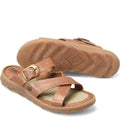 Born Salas Women's Sandals Brown/Syrup 9 M (B) Leather BR0072806