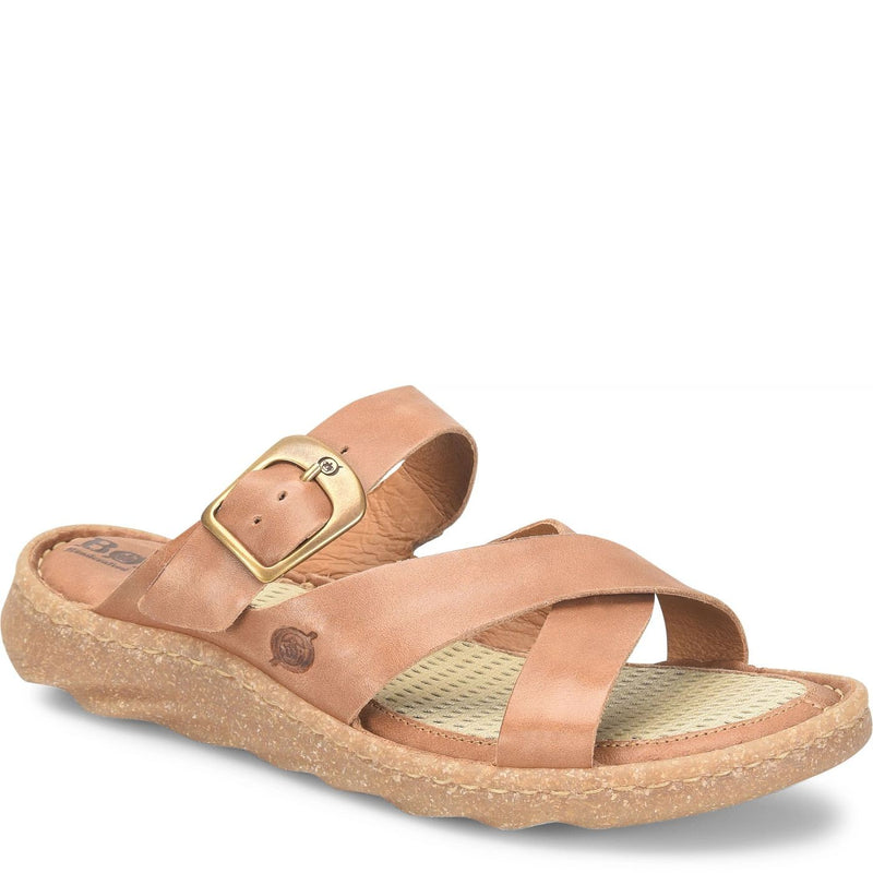 Born Salas Women's Sandals Brown/Syrup 9 M (B) Leather BR0072806