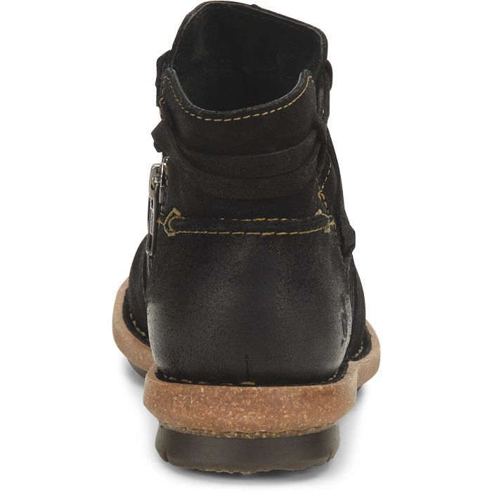 Born Women’s Tarkiln Black Distressed Ankle Boot BR0017409