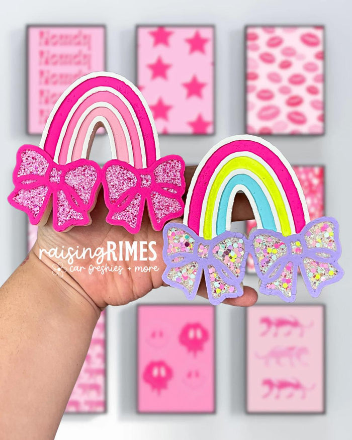 Bow Rainbow Silicone Mold (Style 1 ) - GNG7 Exclusive