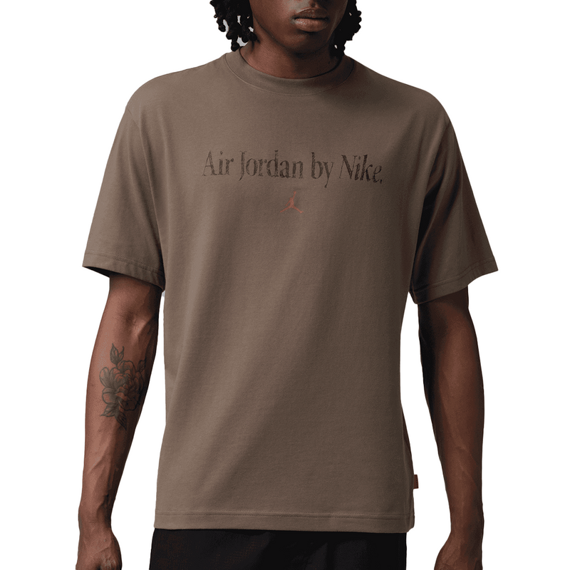 BROOKLYN AIR JORDAN T-SHIRT BROWN PALOMINO