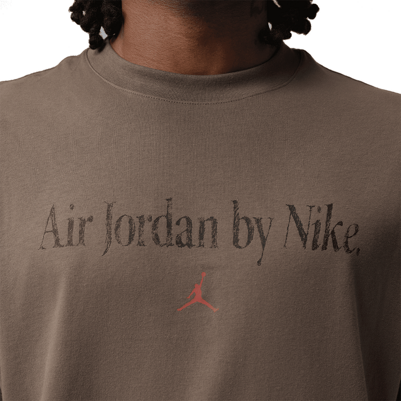 BROOKLYN AIR JORDAN T-SHIRT BROWN PALOMINO