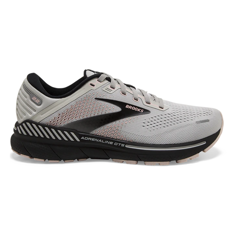 Brooks Adrenaline GTS 22 - Grey - Rose - Black