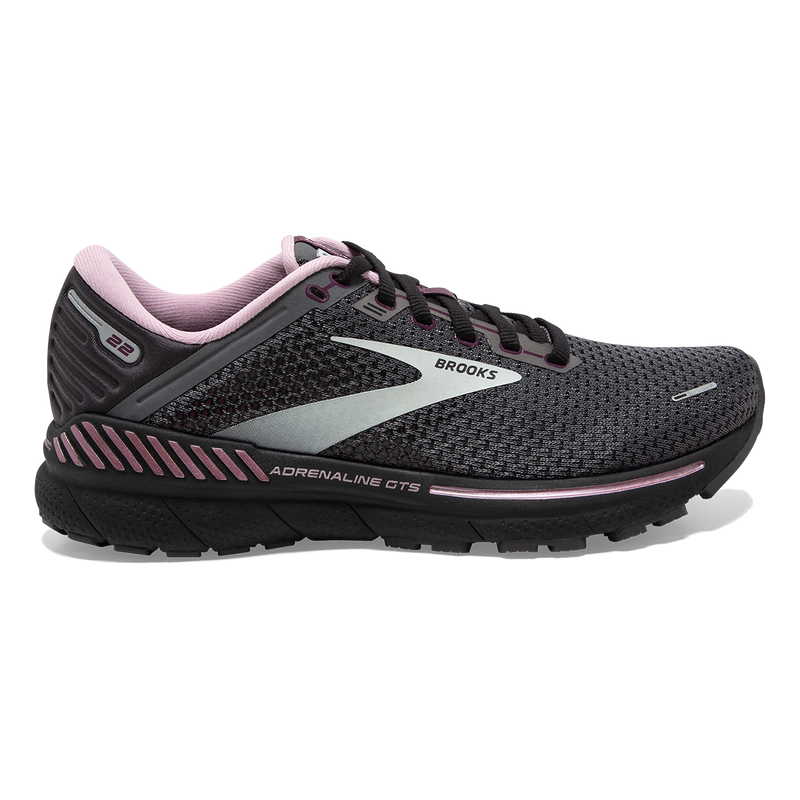 Brooks Adrenaline GTS 22 - Pearl - Black - Metallic