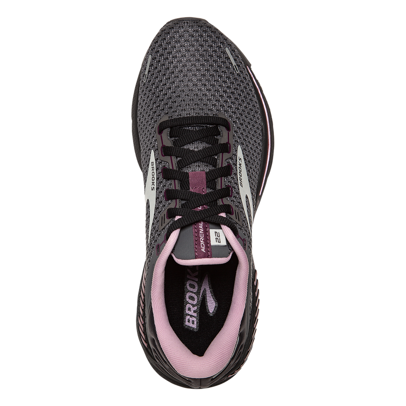 Brooks Adrenaline GTS 22 - Pearl - Black - Metallic