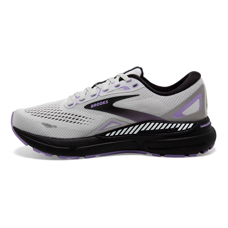 Brooks Adrenaline GTS 23 - Grey - Black - Purple