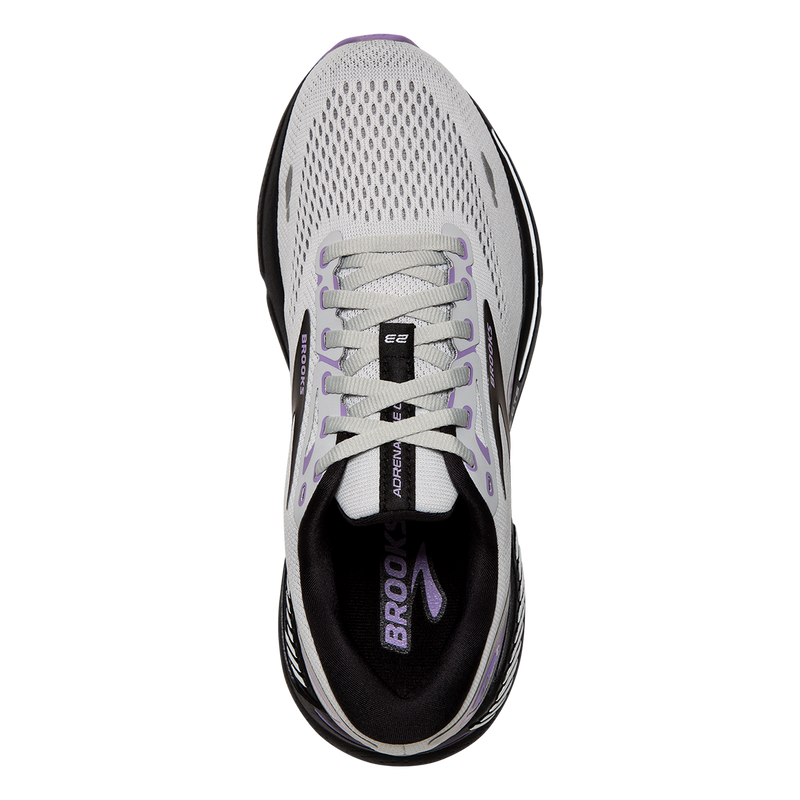 Brooks Adrenaline GTS 23 - Grey - Black - Purple