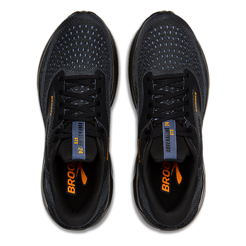 Brooks Adrenaline GTS 24 Black - Country Blue - Orange