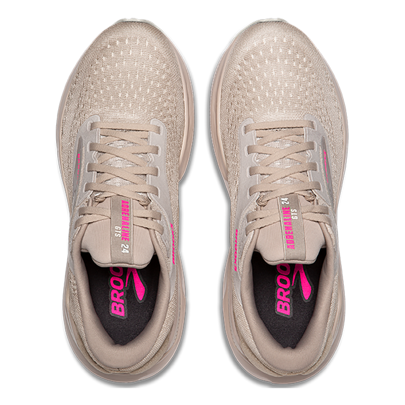 Brooks Adrenaline GTS 24 Chateau Grey - Coconut - Pink