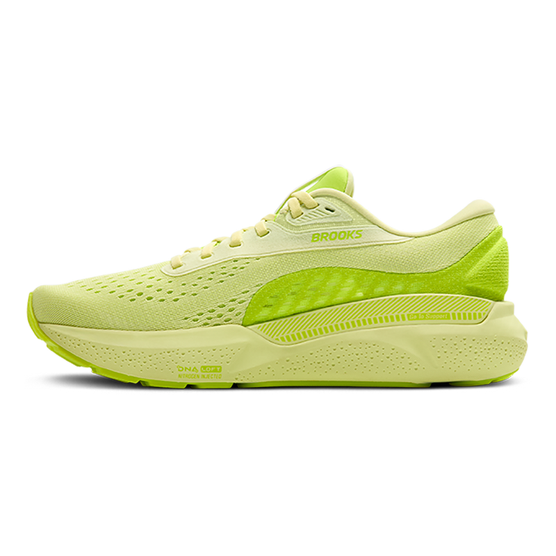 Brooks Adrenaline GTS 24 Lime Green - Nightlife