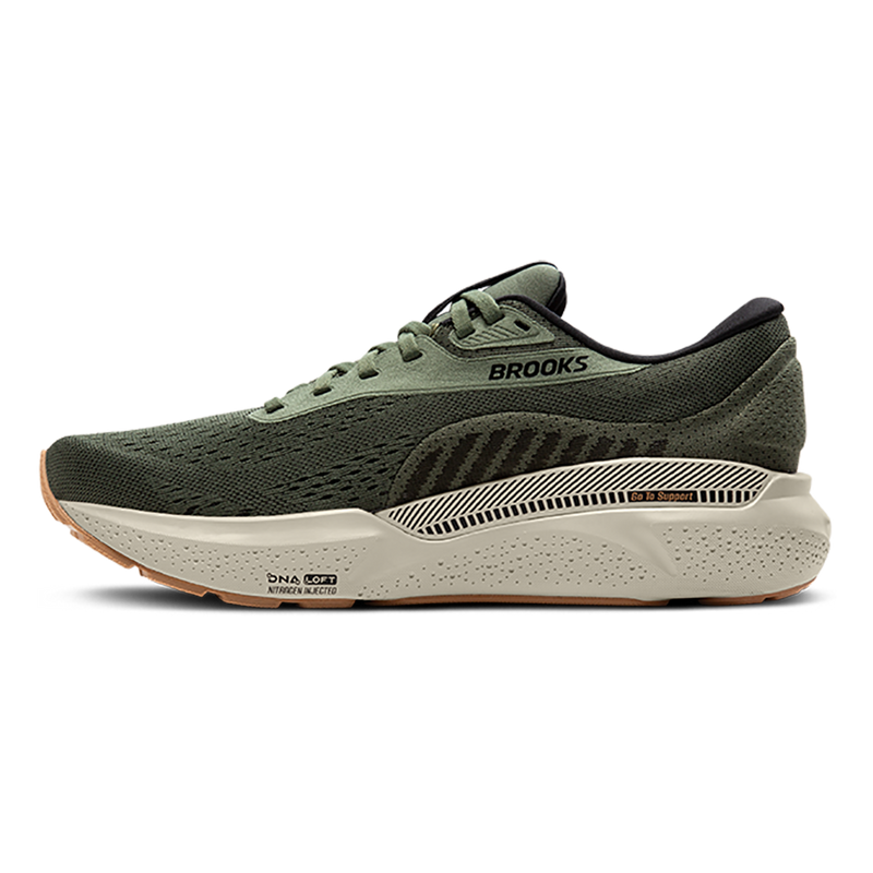Brooks Adrenaline GTS 24 Thyme - Black - Chateau Grey