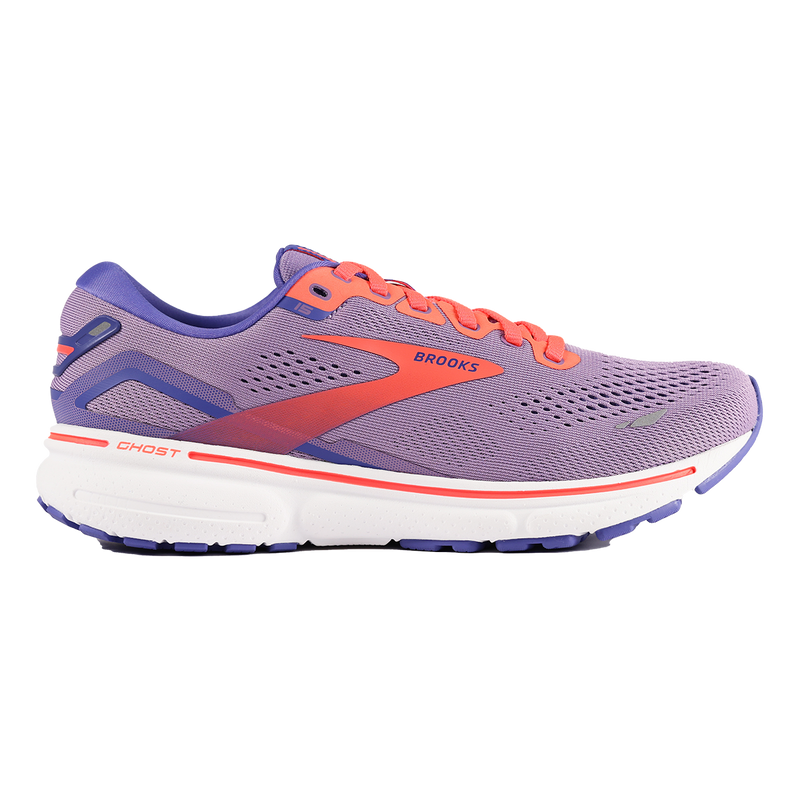 Brooks Ghost 15 - Rhapsody - Iris - Coral