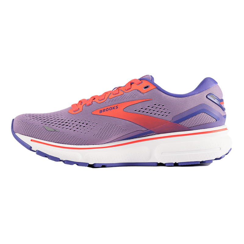 Brooks Ghost 15 - Rhapsody - Iris - Coral