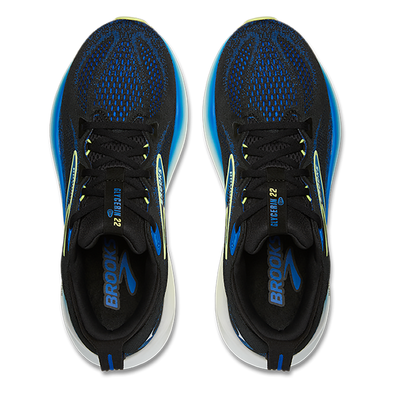 Brooks Glycerin 22 Black - Cobalt - Neo Yellow