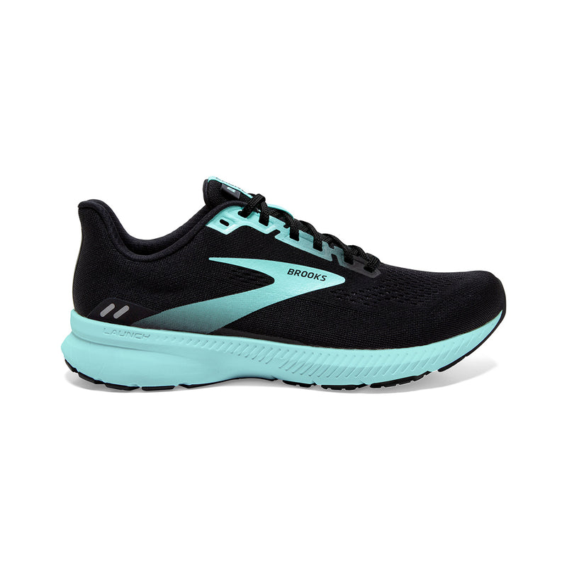 Brooks Launch 8 - Black - Ebony - Blue Tint