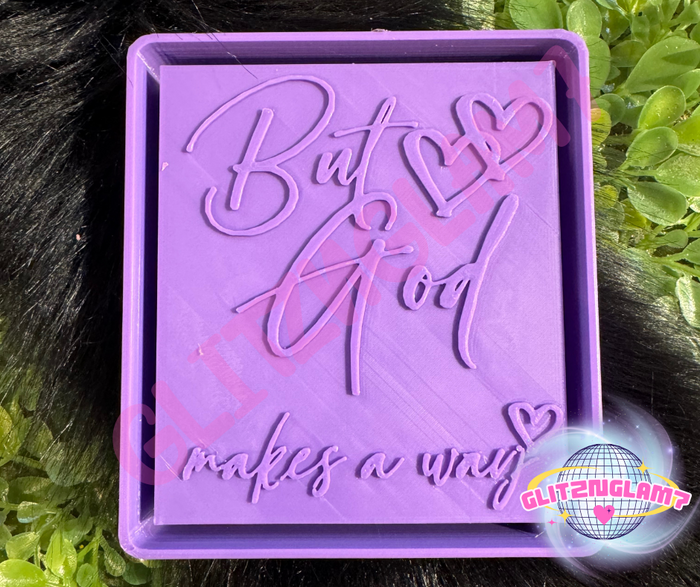 But God ( STYLE 1 ) Silicone Mold