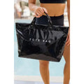 Camouflage Glossy Leather Tote Bag
