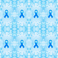 Cancer Fabric, Colon Cancer Ribbon Fabric with a Heart Background, Cotton or Fleece, 3796 - Beautiful Quilt