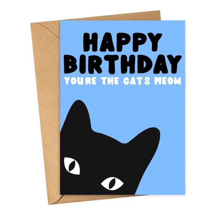 Cat Birthday Card