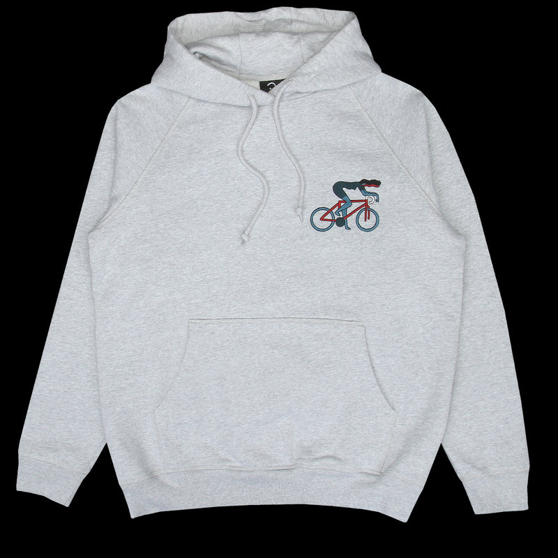 by Parra | Cat Defense Hooded Sweatshirt Heather Grey